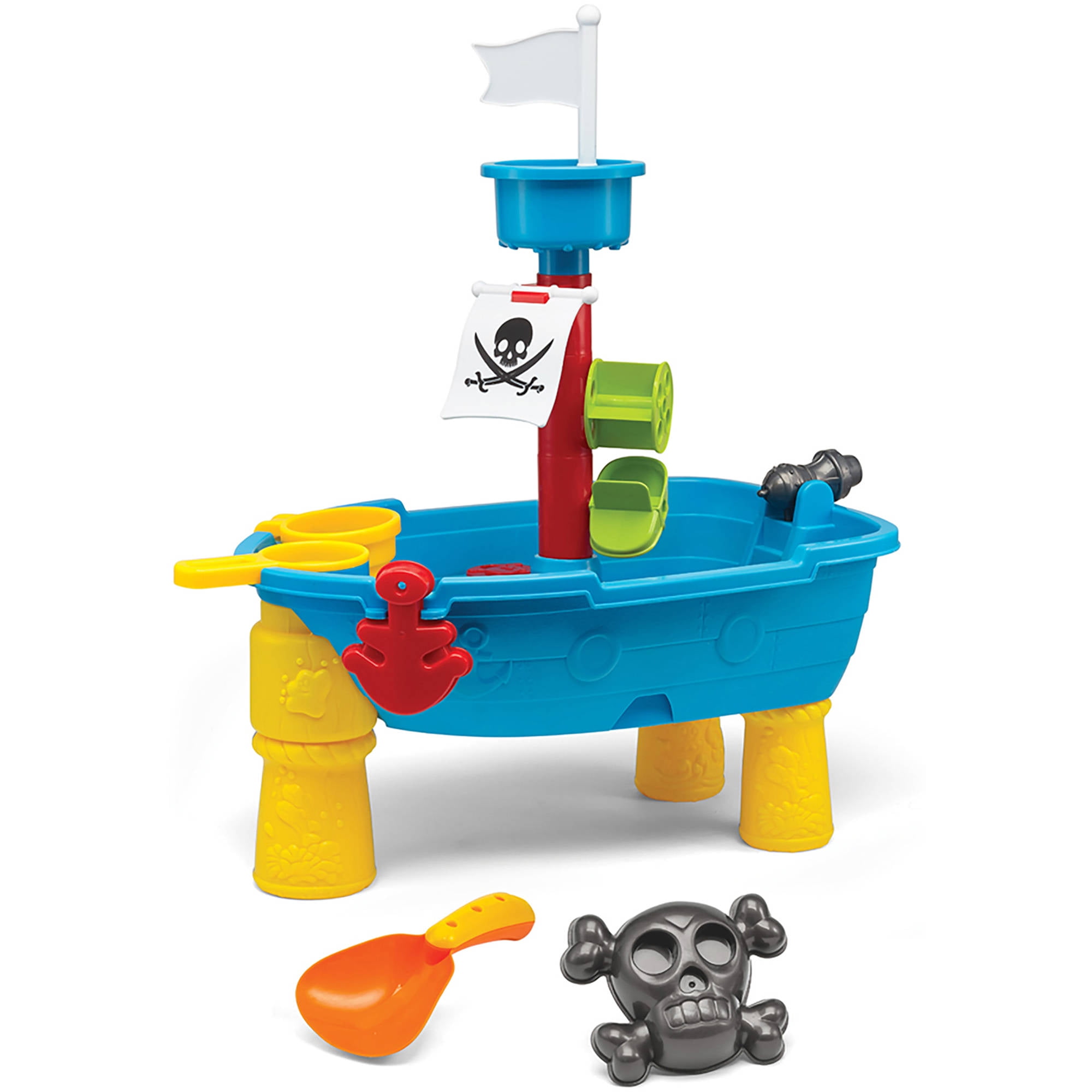 International Playthings Kidoozie Pirate Ship Sand and Water Table