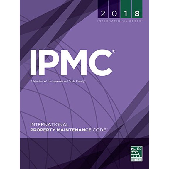Pre-Owned 2018 International Property Maintenance Code (International Code Council Series), 9781609837488, 1609837487, Paperback, 1 edition