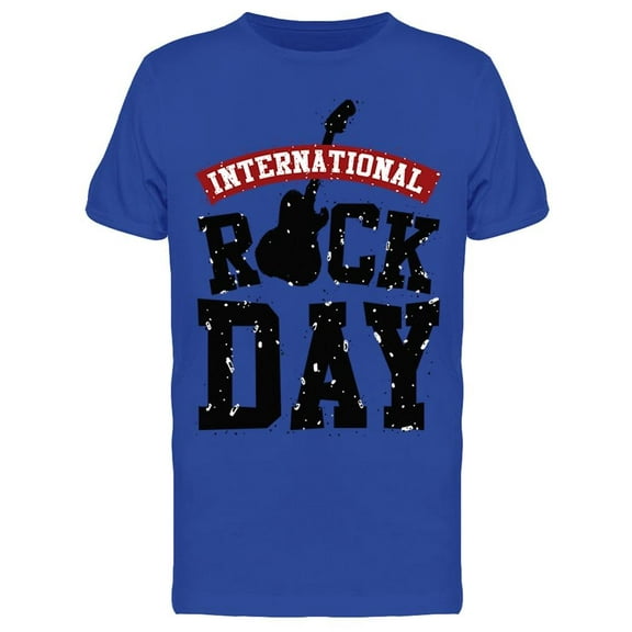 International Rock Day Graphic T-Shirt Men -Image by Shutterstock, Male Small