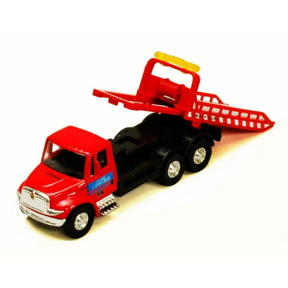 International Rollback Tow Truck, Red - Showcasts 2106D - 1/43 scale Diecast Model Toy Car (Brand New but NO BOX)
