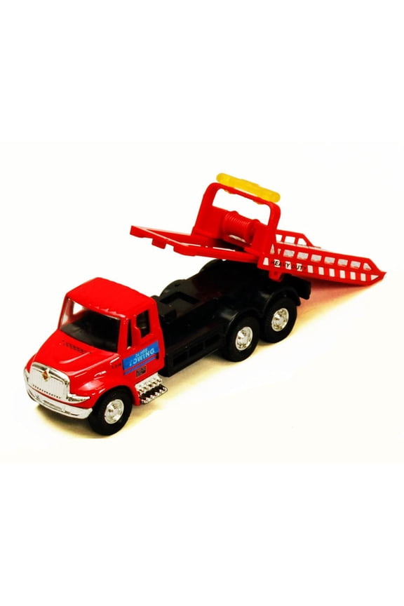 International Rollback Tow Truck, Red - Showcasts 2106D - 1/43 scale Diecast Model Toy Car (Brand New but NO BOX)