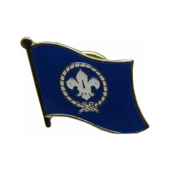 International Scout Organization Flag Bike Motorcycle Hat Cap lapel Pin