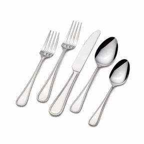 International Silver Adventure 51-Piece Stainless Steel Flatware Set for 8