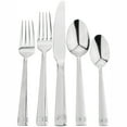 thumbnail image 1 of International Silver Dawson Frost 20-piece Stainless Steel Flatware Set, 1 of 15