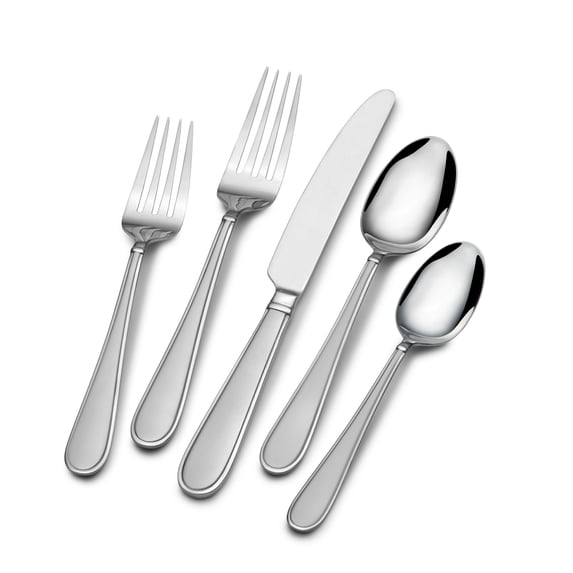 International Silver Westfield Frost 20 Piece Stainless Flatware Set