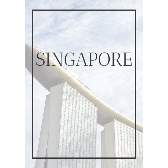 International: Singapore: A decorative book for coffee tables, bookshelves, bedrooms and interior design styling: Stack International city books to add decor to any room. Faded skyline effect cover: I