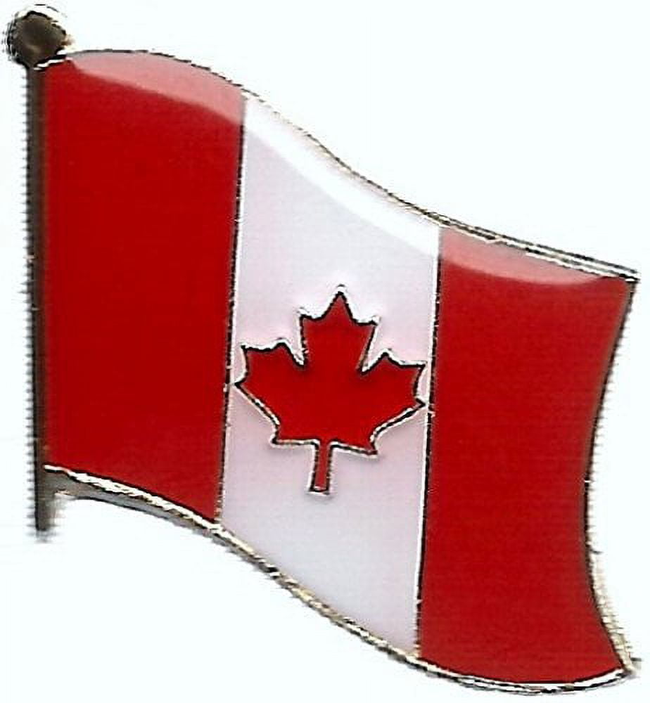 International Single, Double and Friendship Flag Lapel Pins, Enamel Tie