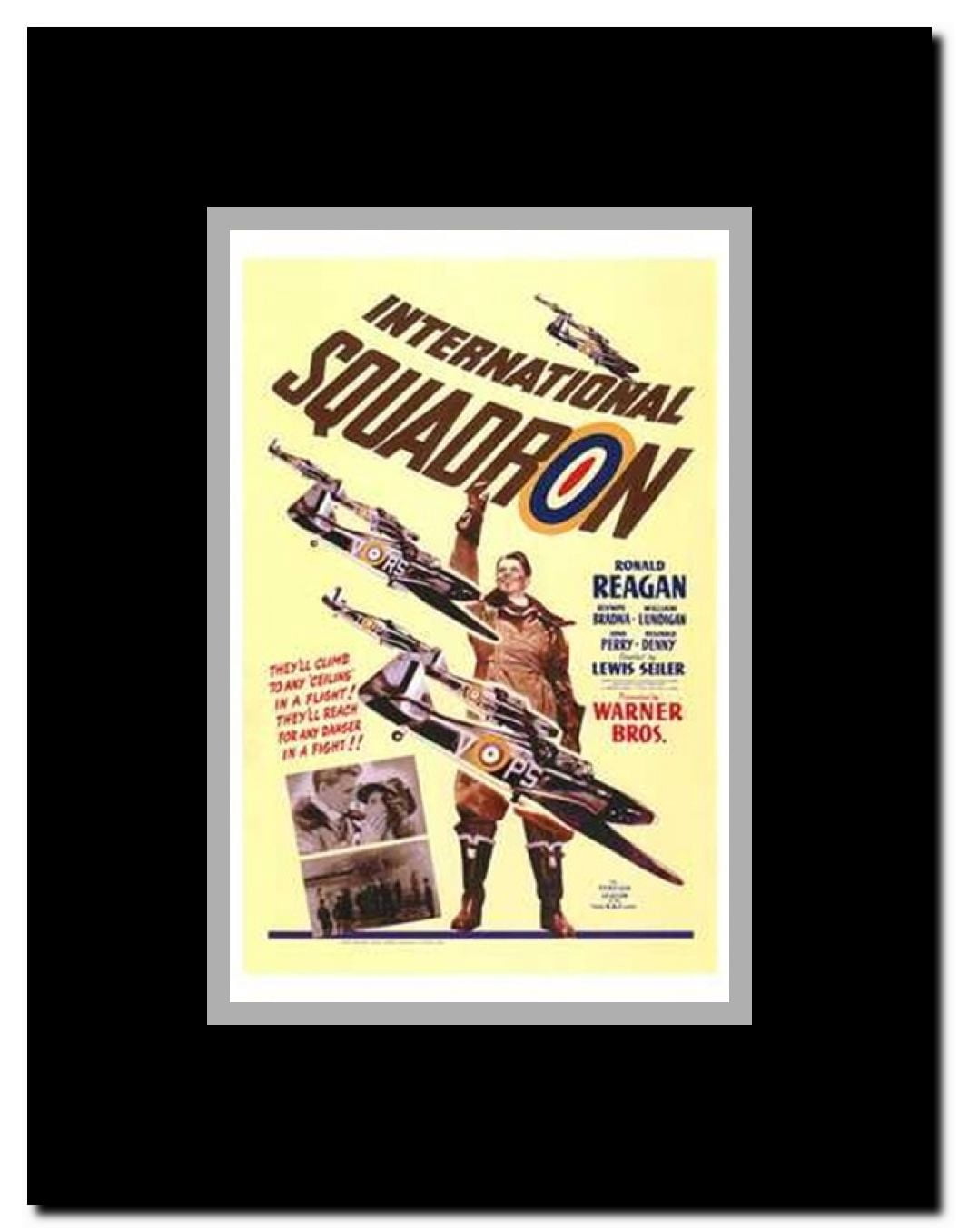International Squadron Framed Movie Poster