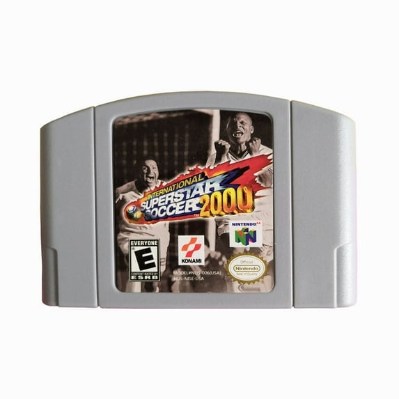 International Superstar Soccer 2000 N64 Game,US Version