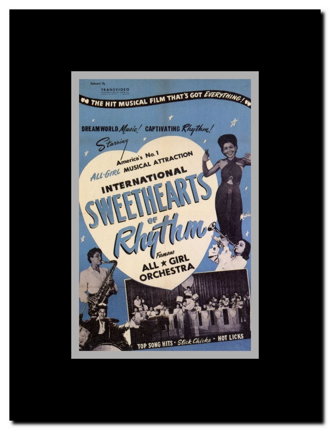 International Sweethearts of Rhythm Framed Movie Poster