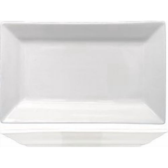 International Tableware - EL-27 - 11 in x 6 3/4 Elite Rectangular Fine Porcelain Platter