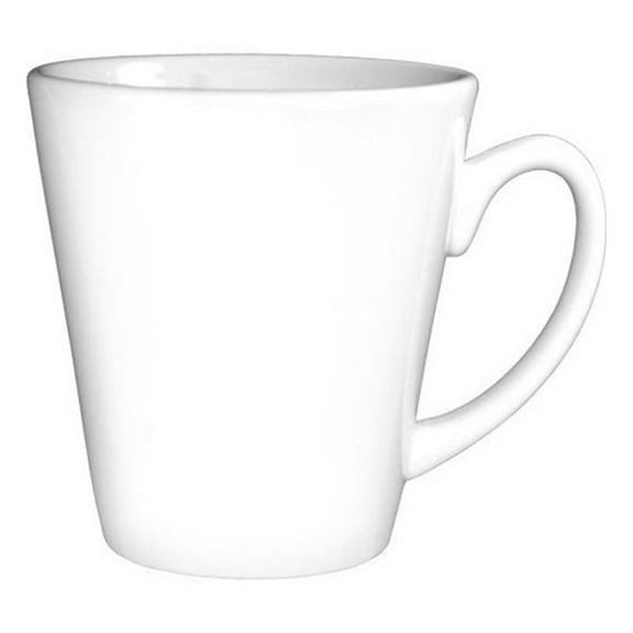 International Tableware Funnel Cups, 12 Oz, White, Pack Of 36 Cups