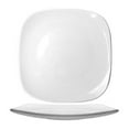 thumbnail image 1 of International Tableware Quad Square Fine Porcelain Plates, 9-3/4", White, Set Of 24 Plates, 1 of 1