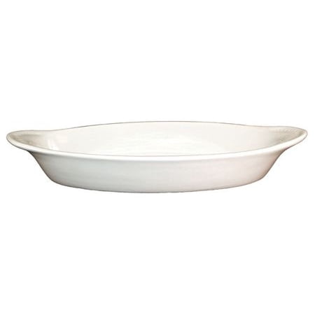 International Tableware - WRO-12-AW - 12 oz American White Oval Welsh Rarebit