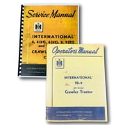 International Td9 TD-9 92 Series Crawler Tractor Chassis Service Operator Manual
