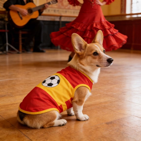 International Team Pet - Breathable Mesh National Flag Dog & Cat Shirt for Sports Game Days, Outdoor Play & Everyday Wear