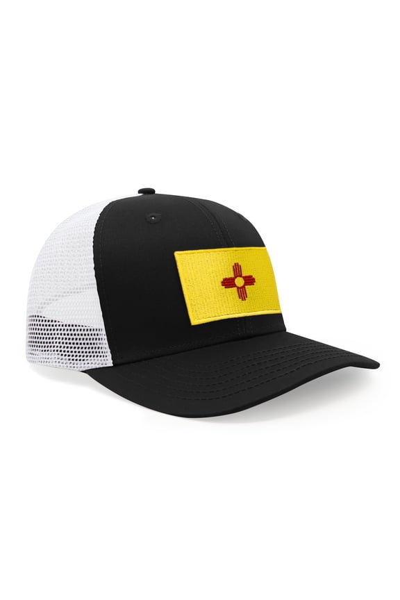 New Mexico State Flag Premium-Quality Hat (Black White)