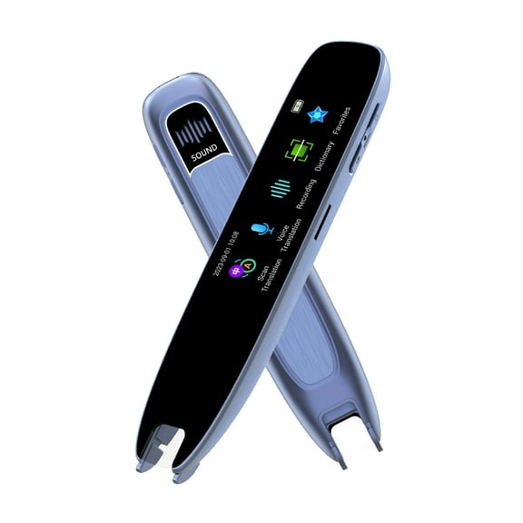 International Translation Pen Multiple Language Translator 153.5x32.5x14.9Mm/6x1.3x0.6 Inches, Offline Intelligent Learning Device with 112 Languages Voice Scanning