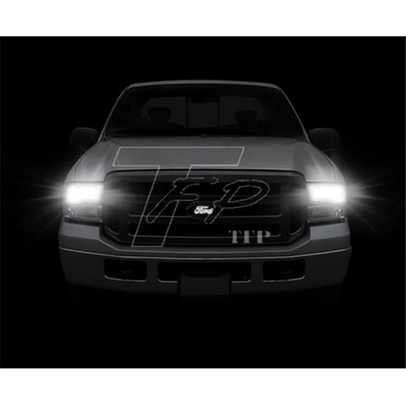 International Trim TFP 344279LGEC 9 in. Chrome OEM Look Lighted Grill Logo Emblem for 2004-2014 Ford F-150