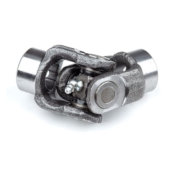 International Universal Joint - U Joint Assembly - 7/8in ID, 3/16in Keyway, 1000 RPM, 5in Length. High Torque, Heavy Duty Shaft Coupling with Relubricable Bearings. 2.5 lb - 133015