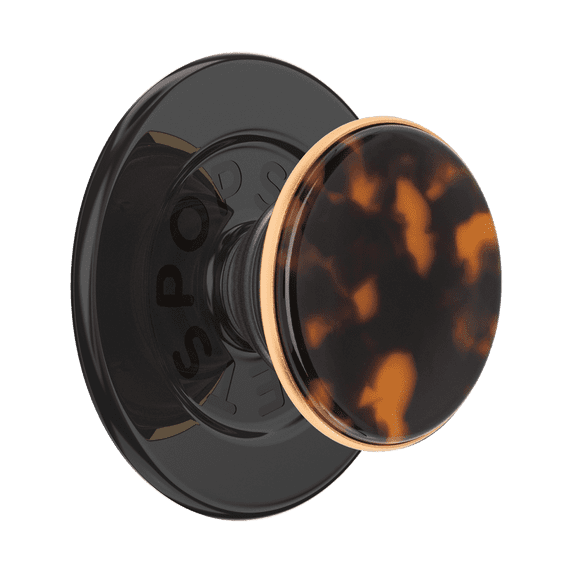PopSockets PopGrip for MagSafe: Grip and Stand for Phones and Devices - Tortoise