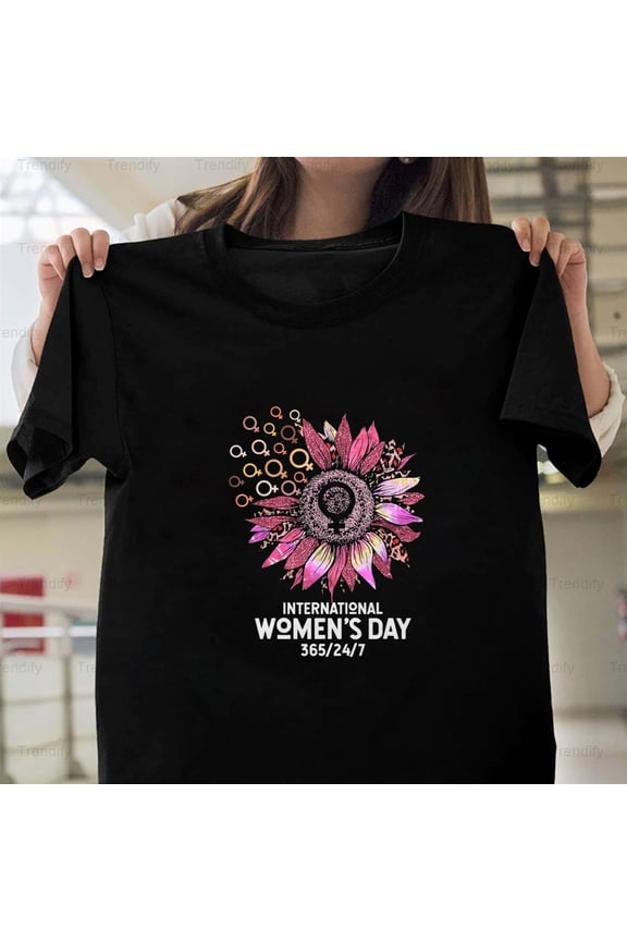 International Womens Day Gender Equality Break The Bias Unisex T-Shirt, up to size 5XL