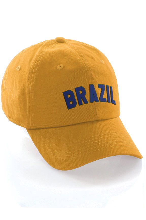 International World Sports Countries Baseball Hat Layered PVC Letters Strapback