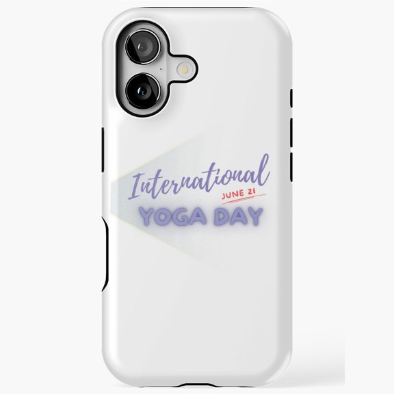 International Yoga Day June 21 Classic Case for iPhone 17 16 15 14 13 12 11 Pro Max