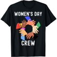 thumbnail image 1 of International womens day Funny Quotes Group Family T-Shirt Black 2X-Large, 1 of 4