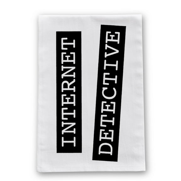 Internet Detective Kitchen Towel