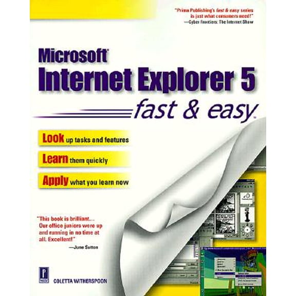Pre-Owned Internet Explorer 5 Fast and Easy (Paperback)