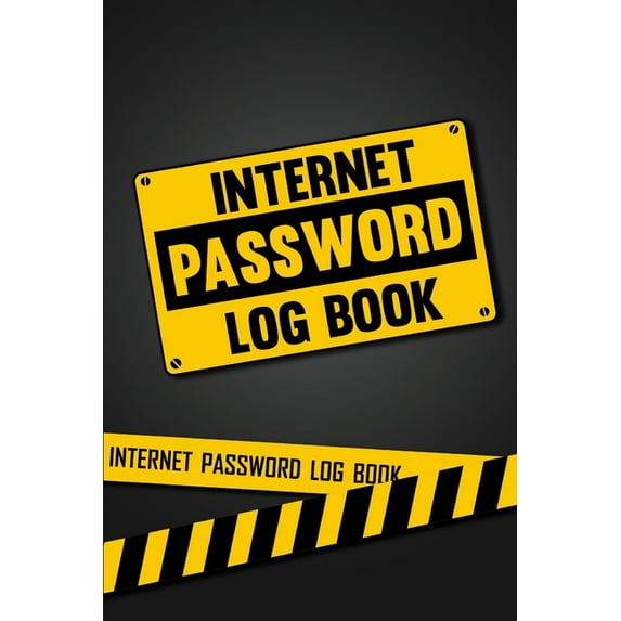 Internet Password Log Book, (Paperback)