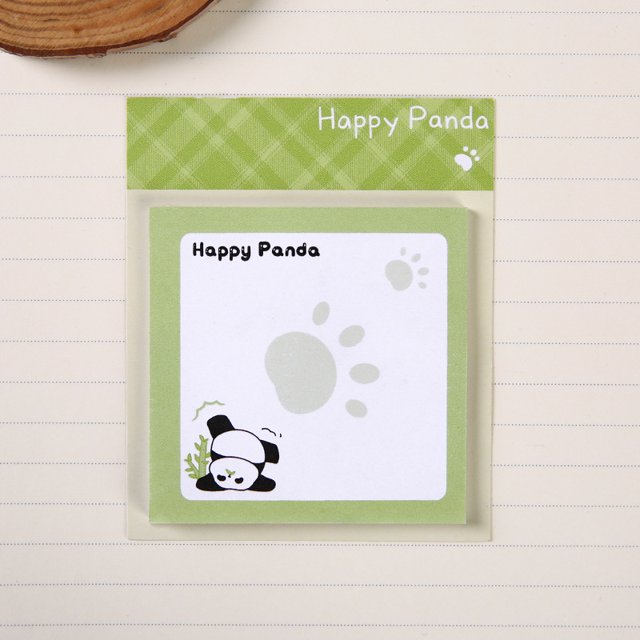 Red Cute Panda Postit Notes with High Color Value Special