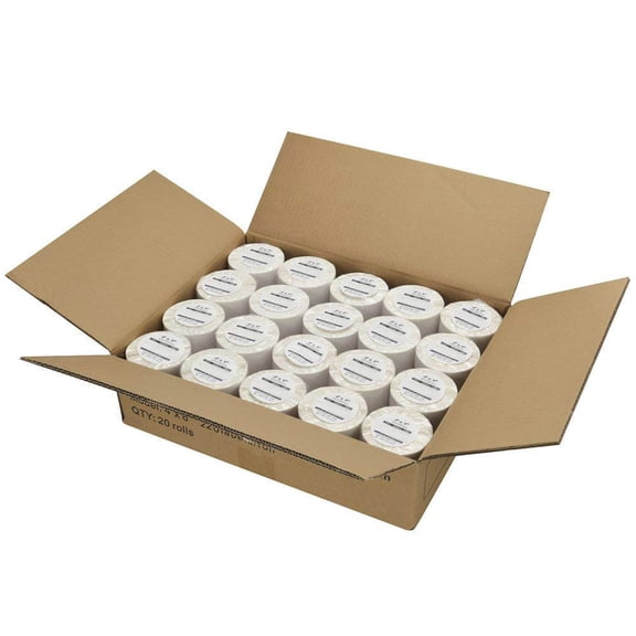 Internet Shipping Labels 2-5/16x7-1/2 Inch, DYMO 99019 Compatible for LW 450 4XL Rollo Zebra, 12 Rolls 1800 Labels, BPA Free Postage Labels, White