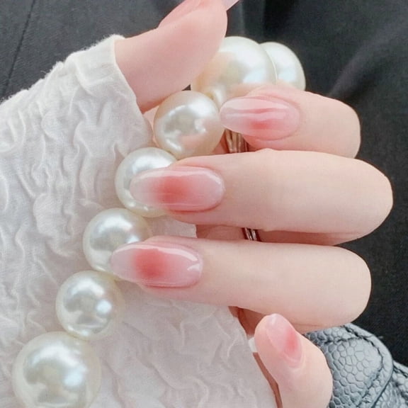 Internet celebrity rouge fake nail sticker wearing nail finished nail piece nail patch removal patch removable nail art X64