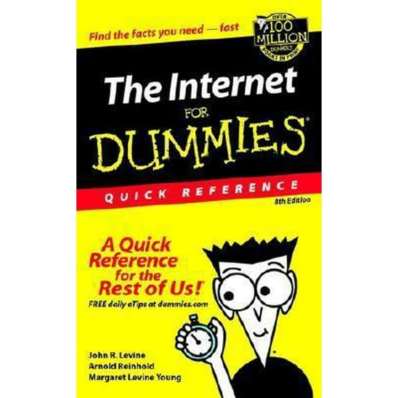 Pre-Owned Internet for Dummies Quick Reference (Spiral-bound) 0764516450 9780764516450
