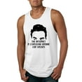 thumbnail image 1 of Internet is a Breeding Ground David Schitt's TV Quote Pop Culture Mens Graphic Tank Top, White, Small, 1 of 3