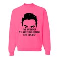 thumbnail image 1 of Internet is a Breeding Ground David Schitt's TV Quote Pop Culture Unisex Crewneck Graphic Sweatshirt, Neon Pink, Medium, 1 of 3