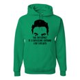 thumbnail image 1 of Internet is a Breeding Ground David Schitt's TV Quote Pop Culture Unisex Graphic Hoodie Sweatshirt, Kelly, Small, 1 of 3