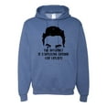 thumbnail image 1 of Internet is a Breeding Ground David Schitt's TV Quote Pop Culture Unisex Graphic Hoodie Sweatshirt, Vintage Heather Blue, Medium, 1 of 3
