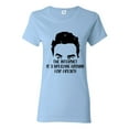 thumbnail image 1 of Internet is a Breeding Ground David Schitt's TV Quote Pop Culture Womens Graphic T-Shirt, Light Blue, Large, 1 of 3