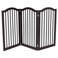 Best Pet Gate with Arched Top 3 Panel 36" Tall