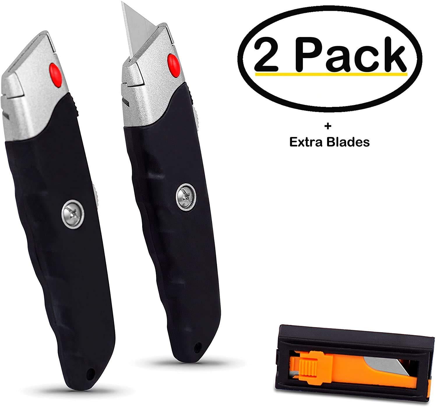ValueMax 2-Pack Box Cutter Knife - You will want to watch how it cuts and  works in real life 
