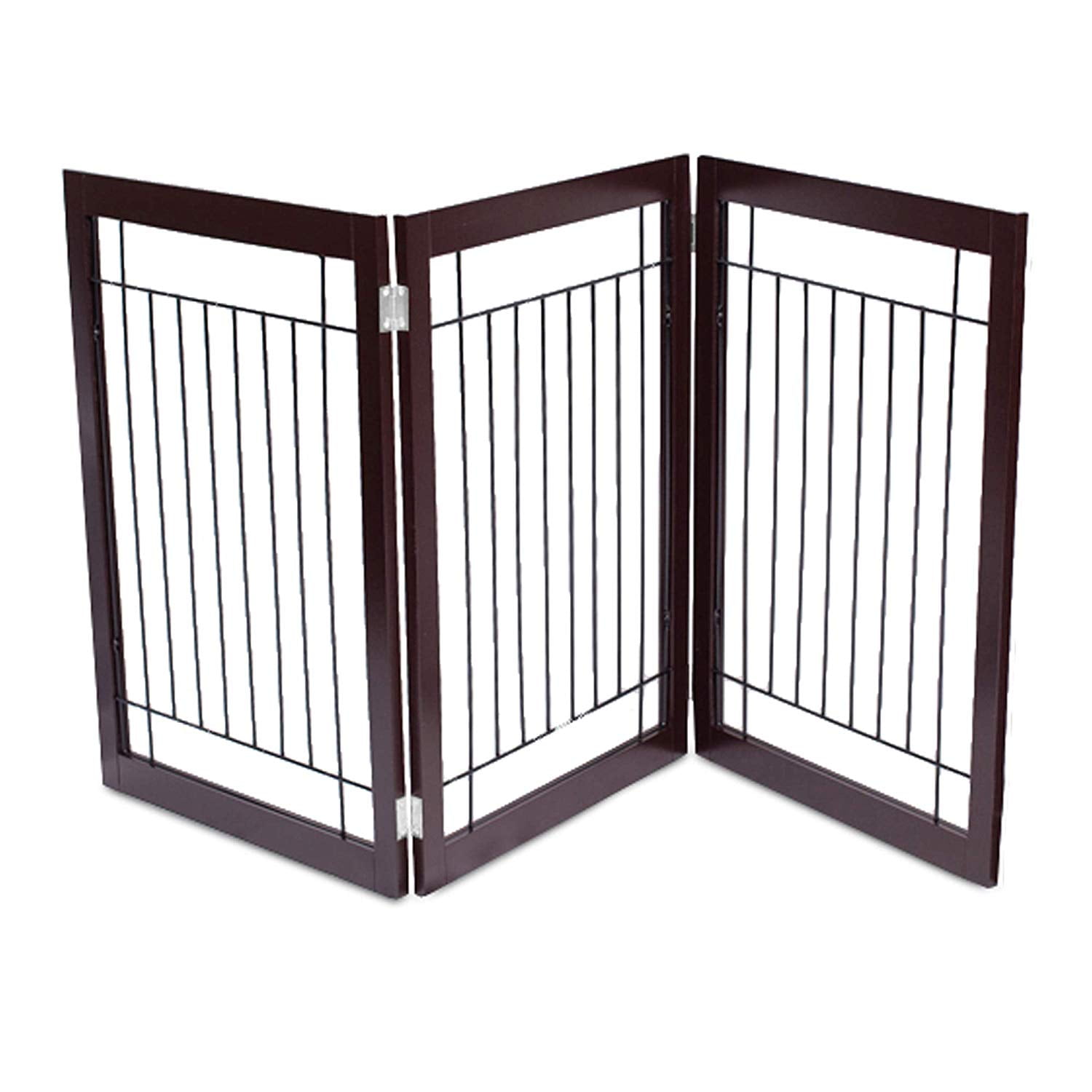 Wire top dog gate