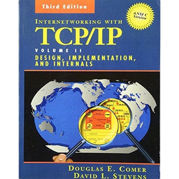 Pre-Owned Internetworking with TCP/IP Vol. II: ANSI C Version: Design, Implementation, and Internals, by Stevens, David L., Comer, Douglas E, Hardcover, Computing & Internet, English