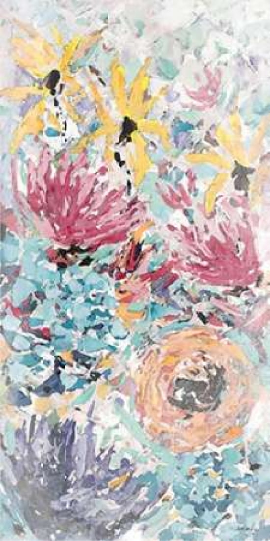 Internodes Watercolor Canvas Art - Ann Marie Coolick (24X48)