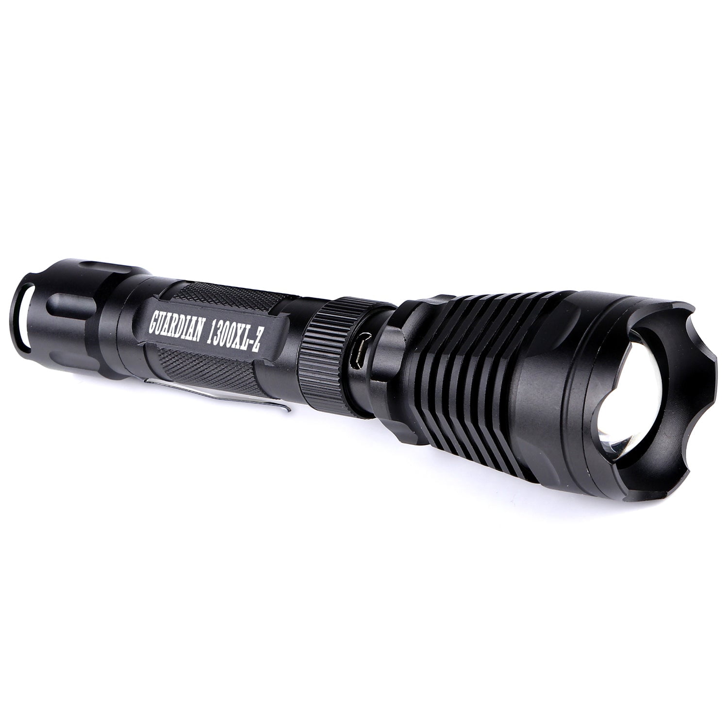 Internova Guardian 1300XL-Z Tactical Flashlight - USB Charging Port and ...