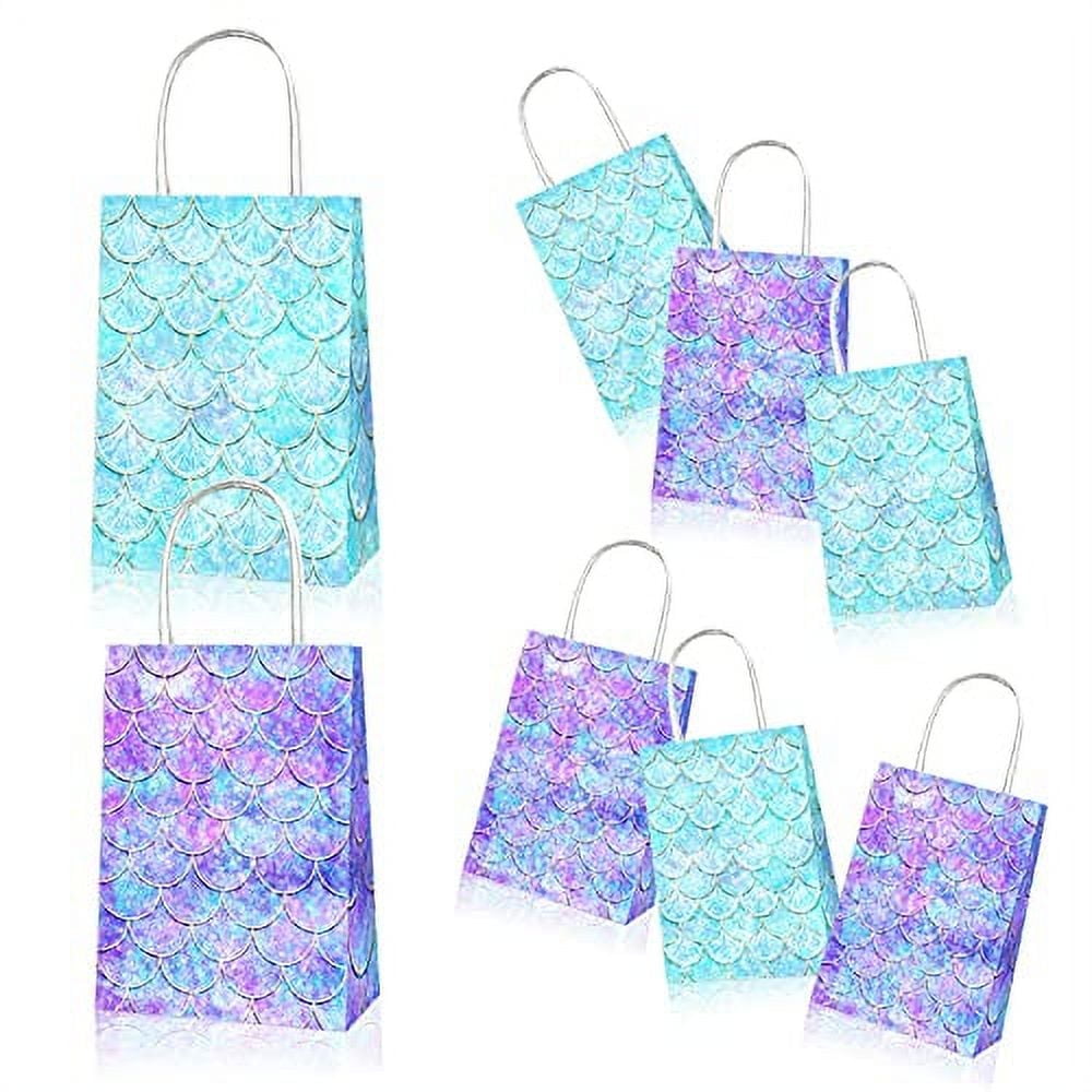 Interookie Lovely Mermaid Party Bags, Paper, 12 Count
