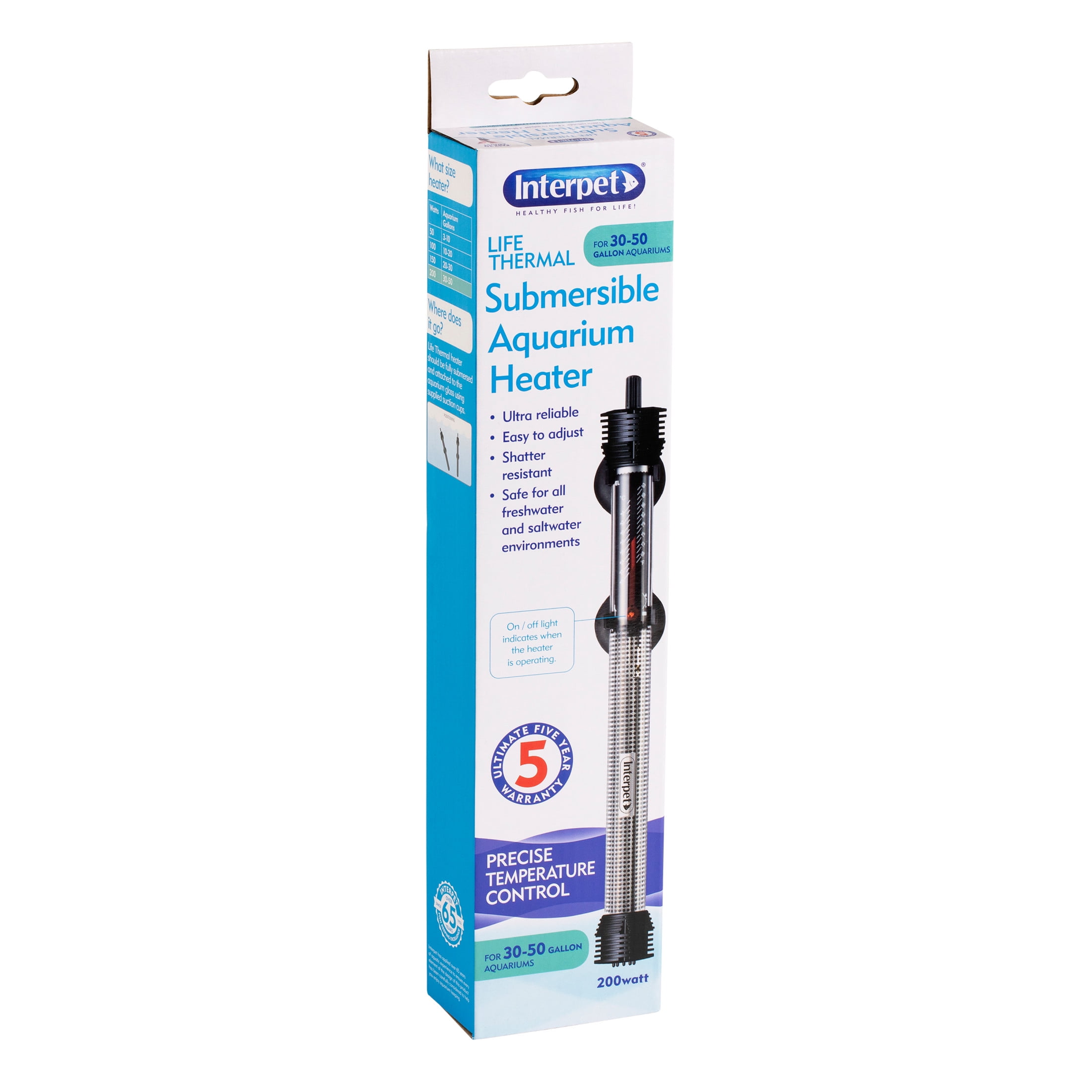 Interpet Heater Glass Life Thermal 200W