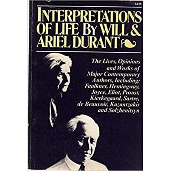 Pre-Owned Interpretations of Life: The Lives, Opinions and Works of Major Contemporary Authors (Paperback) 0671224247 9780671224240